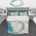 thumbnail image 3 of Designart 'The Calm Indigo Stripes' Geometric Duvet Cover Set, 3 of 4