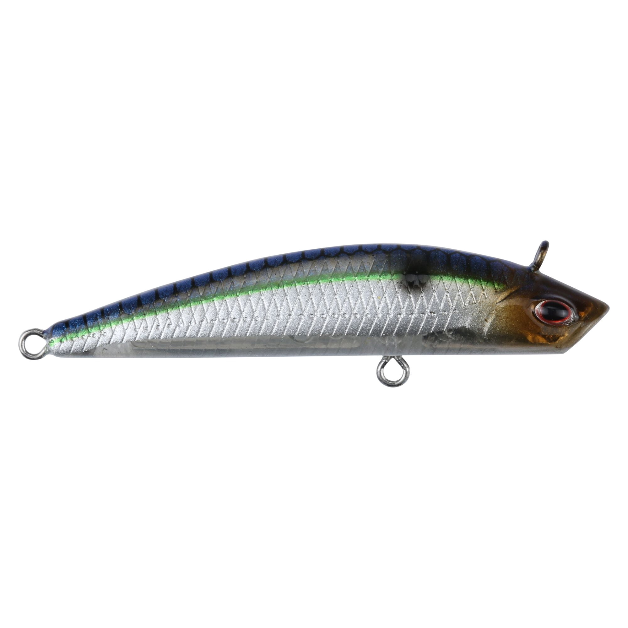 Berkley Finisher, 1.75 in, Glide Baits, Blue Smelt (1 Count)