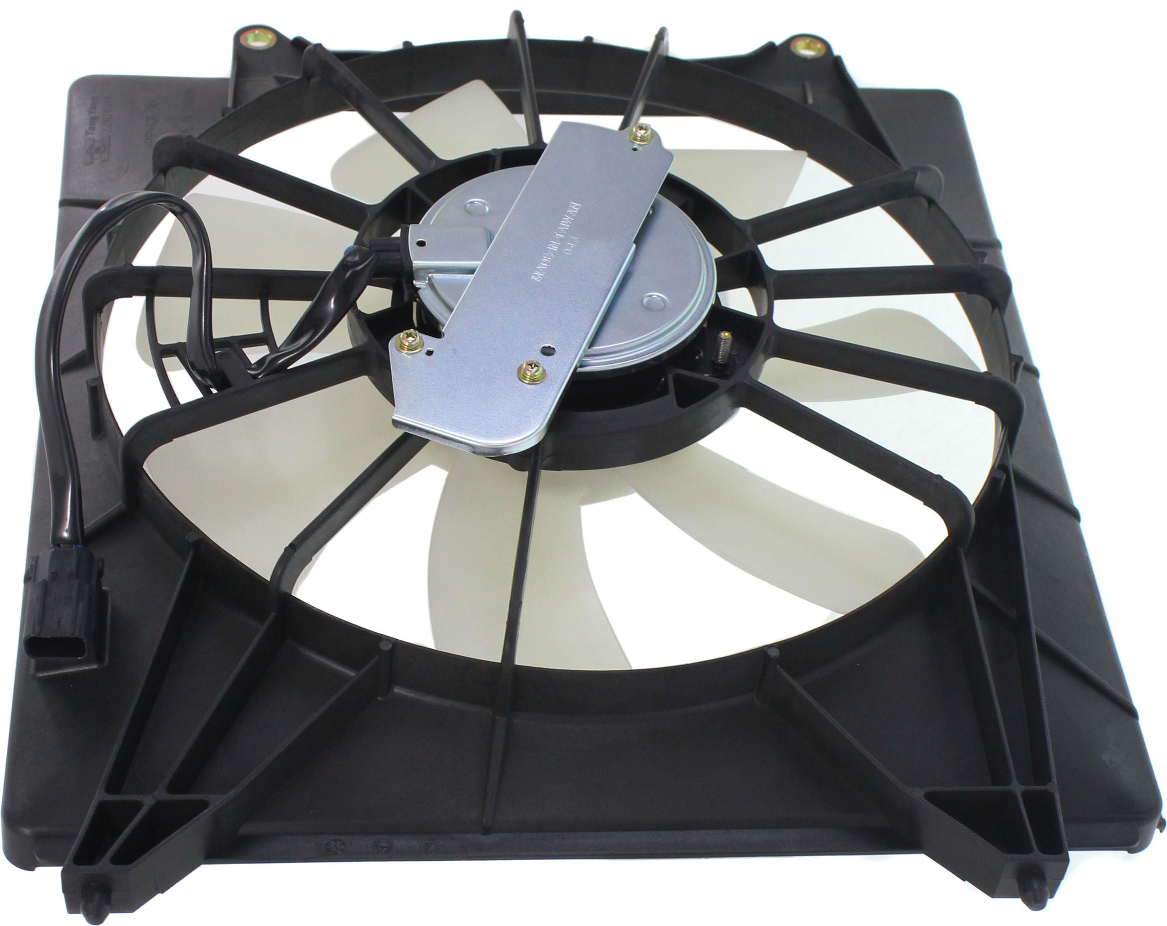 Replacement REPH160975 Cooling Fan Assembly Compatible with 2013-2017 Honda Accord Radiator