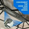thumbnail image 3 of Dextrus 12x16 FT Hard-Top Double Roof Gazebo Canopy Outdoor with Netting and Shaded Curtains, Aluminum Frame Polycarbonate Hardtop Garden Tent for Patio, Backyard, Deck and Lawns, Brown, 3 of 5