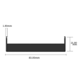 thumbnail image 4 of 3PCS 4X 21700 Battery Holder Storage Box Case ABS Fireproof Power Bank Cases Slot Batteries Container with, 4 of 4