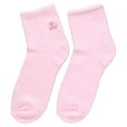 thumbnail image 4 of Earth Therapeutics Aloe Moisture, Aloe Socks, Pink and White, 2 Pairs, 4 of 4