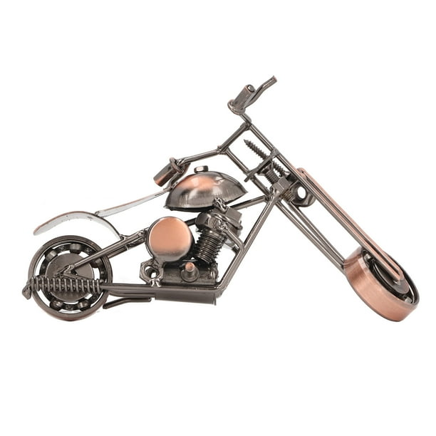 Juguete de Motocicleta de Hierro Vintage, Arte de Hierro Vintage de Motos de Hierro Modelo para Niños Para Niños