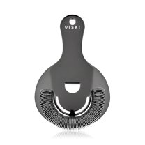Viski Cocktail Strainer for Drinks, Party, Home Bar, Bartender Gifts, Black