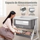 thumbnail image 4 of Magma Life Cuna Colecho 3 en 1 para Bebé, Cama Multifuncional con Mosquitero, Altura Ajustable, Convertible a Mecedora, Ruedas Silenciosas, Portátil, Canasta de Almacenaje, Tela Transpirable, 4 of 9