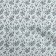 thumbnail image 1 of oneOone Viscose Chiffon Dusty Blue Fabric Floral Sewing Craft Projects Fabric Prints By Yard 42 Inch Wide, 1 of 4
