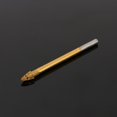 thumbnail image 3 of Peahefy Triangular Drill,5mm Carbide Glass Drill Bit Set Titanium Coated W/ 4 Cutting Edges Spear Head Tools, 3 of 4