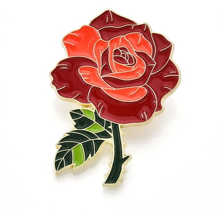 2Pcs py Enamel Pins Alloy Brooches Red 40.6x28mm for Backpack Clothes Accessories Red