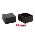 thumbnail image 2 of Uxcell 40mmx40mm Square Chair Leg Floor Protectors Table Feet Tips Covers Caps 4pcs, 2 of 3