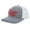 Heather Grey/White, variant on Trenz Shirt Compant Raisin Hell Mens Mesh Back Embroidered Trucker Hat, White/Black/Black