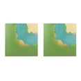 thumbnail image 1 of bedienty Plastic Building Bricks Baseplate Base Plate Board Platform Miniature Replacement Parts Presents Party Favors Accessories Grass Type 2 2Set, 1 of 6