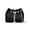 Black, variant on Bucket Shaped Crossbody Bag, Chain-Strap Flannelette Shoulder Bag, Multi-Functional Commuting Handbag, Black/White/Pink/Green/Khaki, 6.3x3.54x5.51in