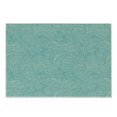 thumbnail image 1 of Aqua Cutting Board, Vintage Botanic Nature Leaves Veins Swirls Ivy Mosaic Inspired Image Print, Decorative Tempered Glass Cutting and Serving Board, Small Size, Turquoise and White, by Ambesonne, 1 of 1