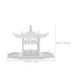 thumbnail image 2 of PTOOTP Sand Diorama Model Mini Fence Gazebo Intricate Details 1 Set for Garden Decor and Tabletop Displays, 2 of 8