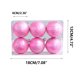 thumbnail image 3 of 6cm6pcs Matte Christmas Ball Plastic Christmas Ball Layout Christmas Tree Pendant, 3 of 5