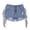 Blue, variant on Girl Denim Shorts Casual Wide Leg Jeans Jorts with Pockets Baby Girl Shorts 6-12 Months