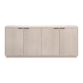 thumbnail image 6 of Evelyn&Zoe Modern/Contemporary 68" Wide Alder White Buffet Table, 6 of 7