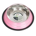 thumbnail image 1 of Bande de Couleur Antidérapante Bol Pet 96 oz - Rose, 1 of 1