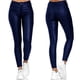 thumbnail image 5 of Pantalones casuales de cuero PU para mujer, leggings y ropa europea y americana, 5 of 5