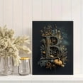 thumbnail image 2 of Rustic Alphabet B Canvas Print, Suitable for Living Room, Dining Room, Bedroom, Office, Autumn Harvest Decor, 2 of 8