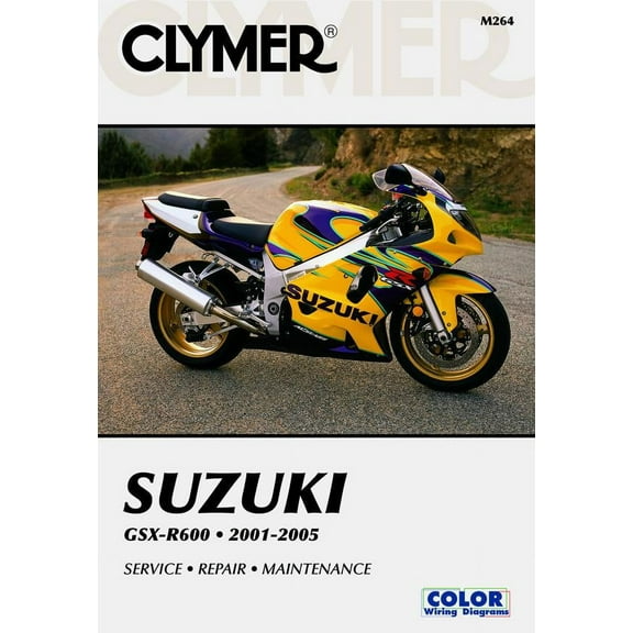 Suzuki GSX-R600 Series Motorcycle (2001-2005) Service Repair Manual ^