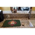 thumbnail image 4 of Carolines Treasures CK1586DDM Sheltie Poinsetta Wreath Dish Drying Mat, 4 of 4