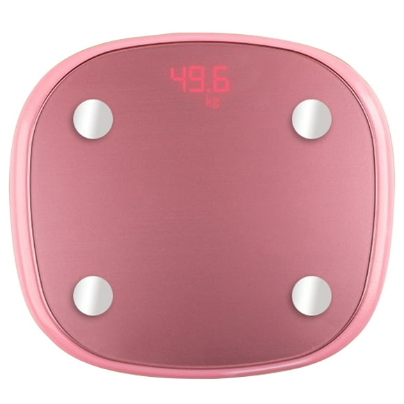 Mistaha Digital Scale Digital Body Weight with Round Corner LED Display Bathroom Scale 400 Lb Body Tape Measure Included