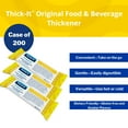 thumbnail image 4 of Thick-It Food & Drink Thickener, Unflavored Honey Consistency, 200 Ct, 4 of 5