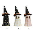 thumbnail image 7 of Enchanted Fall Season Ghost Figurine with Witch Hat for Indoor Halloween Décor, 7 of 7
