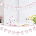 thumbnail image 2 of CoreLiving 8.2ft Easter Decorations Garland Cute Short Plush Bunny Garland Felt Ears Spring Holiday Party Decor for Fireplace Mantle Tree Wall Home Indoor Outdoor Decor, 2 of 8