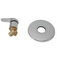 thumbnail image 4 of Shower Faucet, Wall Mounted Tap Rust Proof Simple Design  For Home For Hotel, 4 of 8