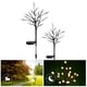 thumbnail image 3 of Lámpara LED de árbol blanca cálida con energía Solar brillante para exteriores, impermeable, para Villa, césped, decoración de jardín, 3 of 8