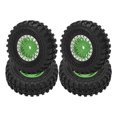 thumbnail image 2 of Llantas De Metal RC Neumáticos De Goma, Agarre 4 Piezas Amortiguación Fuerte 1/24 Ruedas De Coche RC Neumáticos Para Axial SCX24 AXI90081 ANGGREK Otros, 2 of 8