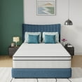 thumbnail image 2 of PayLessHere 12 Inch Innerspring Mattress in a Box with Bamboo Charcoal Gel Memory Foam Fiberglass Free CertiPUR-US Certified Medium Firm Spring Mattress Pressure Relief,Full, 2 of 8