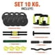 thumbnail image 3 of Mancuernas Ajustables Set 10 Kg Altera Para Ejercicio Gym, 3 of 9