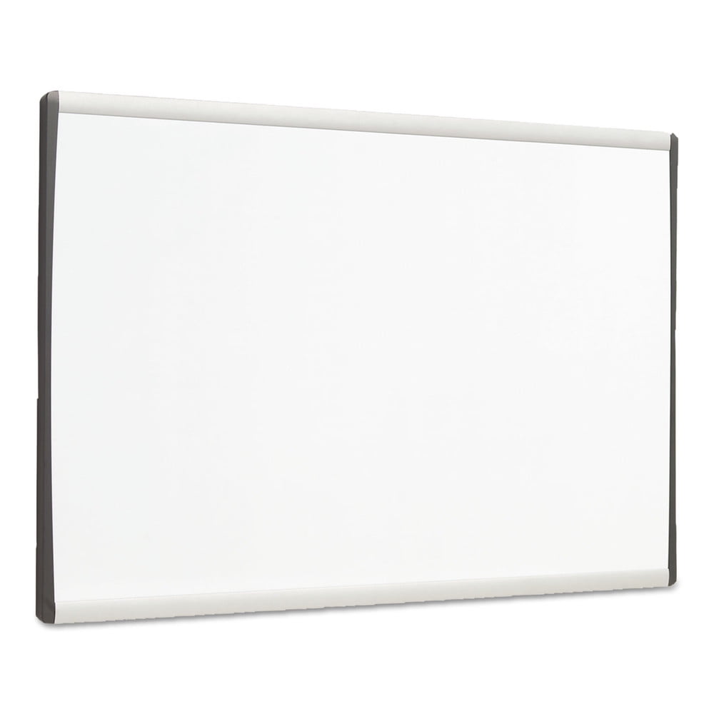 White Surface Steel Magnetic Dry-Erase Board 18 x 30 Silver Aluminum Frame 