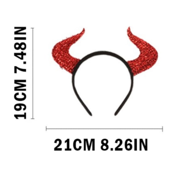 Clearance Under $3 Red Devil Headband & Fork Set – Halloween Costume Accessory