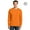 Safety Orange, variant on Gildan High Visibility Long Sleeve Safety Shirts, Hi Vis Work Shirts 50 Cotton/50 Polyester Safety Green M