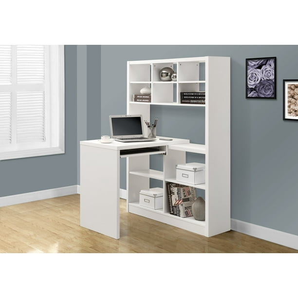 Computer Desk - White Left Or Right Facing Corner - Walmart.com