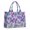 Purple Butterfly Colorful, variant on Large Capacity Tote Bag,Purple Butterfly Flower Butterfly Pattern Handbag Fashion Luxury Tote Bag,15.7"x13"x 5.1" Inches,Laptop Compatible