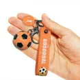 thumbnail image 4 of YATLTE Sports Ball Keychains, Soccer Ball Keychain, Metal Rotating 3D Sports Keychain, Football Key Ring, Fun Keychains for Backpack, Purse, Luggage, Sports Themed Party Favor, 4 of 7