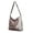 White-309, variant on Boho Canvas Shopping Bag – Rustic Style Tote with Artistic Floral Design, Eco-Friendly and Reusable