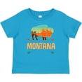 thumbnail image 3 of Inktastic Montana Gift Buffalo Silhouette Boys or Girls Baby T-Shirt, 3 of 5