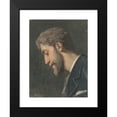 thumbnail image 2 of Nicolaas van der Waay 19x24 Black Modern Framed Museum Art Print Titled - Portrait of George Hendrik Breitner (1865 - 1923), 2 of 5