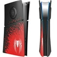 thumbnail image 1 of Cover Plates for PS5 Slim, Premium ABS Faceplate Shell Covers - Spider Pattern Skin, 1 of 6