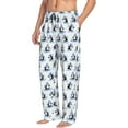 thumbnail image 6 of Sikiie Skiing Penguin Funny Pajama Pants Men, PJ Bottoms, Sleep & Lounge Pants-Large, 6 of 6