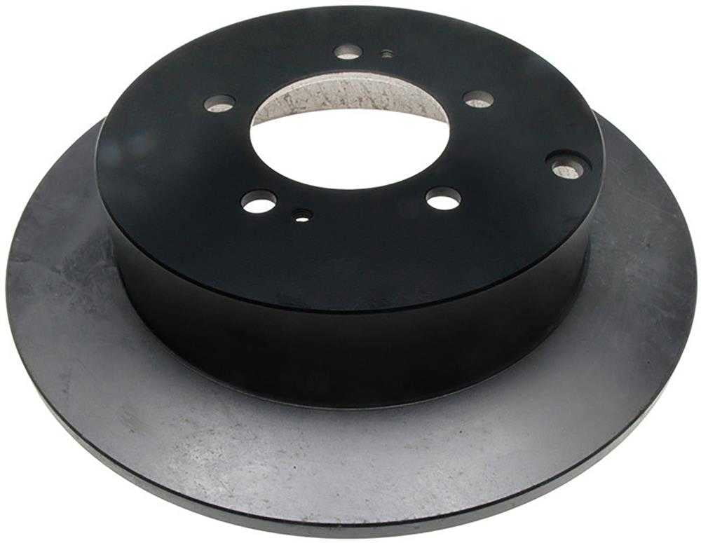 ACDelco 18A2577AC - Advantage Solid Rear Brake Rotor Fits select: 2007-2011 MITSUBISHI OUTLANDER, 2012 MITSUBISHI OUTLANDER SE