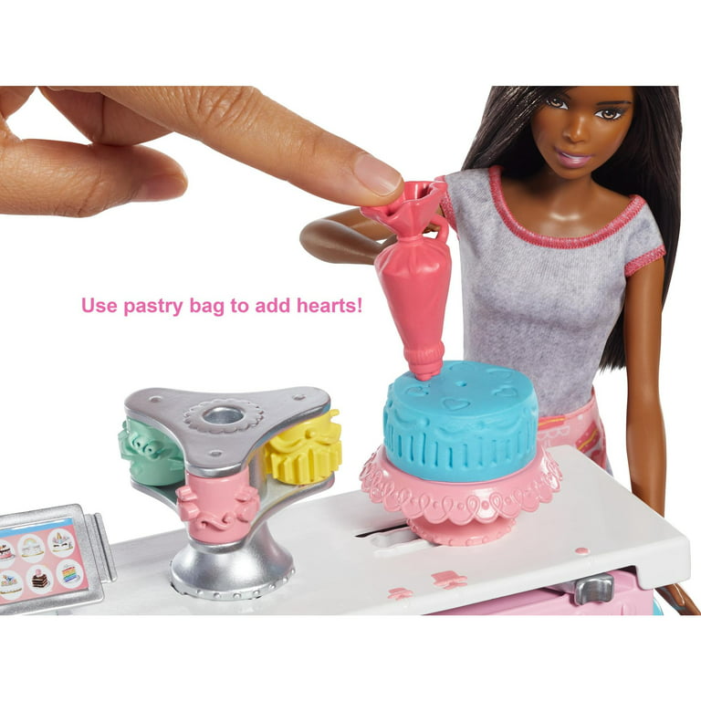 Girls Makeup Set Creative 3-layer Cake Design Pretend Play Toy
