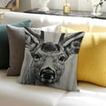 thumbnail image 3 of BANET Decorative Throw Pillow Cover Cushion Case, Grey 22x22in, 3 of 5