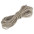 thumbnail image 1 of Unique Bargains Chaîne Perlée de 10 Yards pour Stores à Rouleau, Cordon pour Pièces de Réparation de Fenêtre, Kaki, 1 of 5